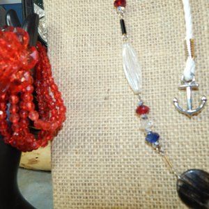 Patriotic Pride Necklace *Choker * Bracelet Bundle